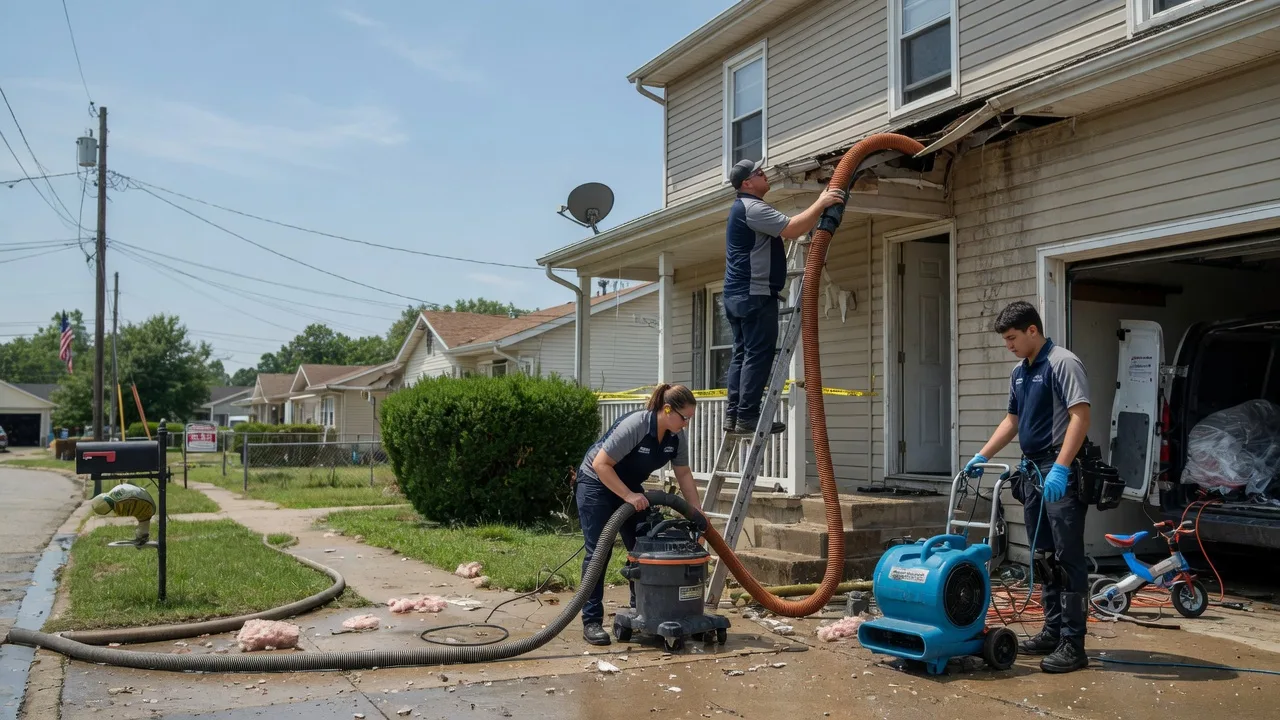 Water Damage Restoration in Burneyville, OK near me